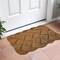 Edge Collections - 30" X 48" - Brown - Durable Coir Outdoor Door Mat - 1 Piece